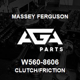 W560-8606 Massey Ferguson CLUTCH/FRICTION | AGA Parts