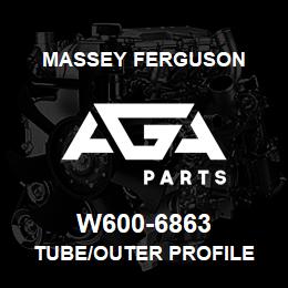 W600-6863 Massey Ferguson TUBE/OUTER PROFILE | AGA Parts