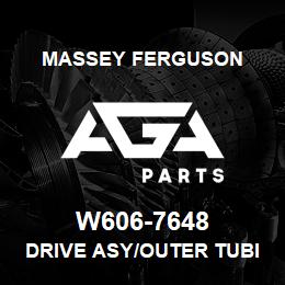 W606-7648 Massey Ferguson DRIVE ASY/OUTER TUBING | AGA Parts