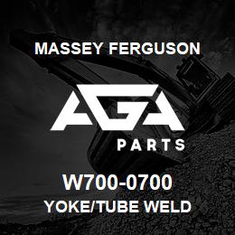 W700-0700 Massey Ferguson YOKE/TUBE WELD | AGA Parts