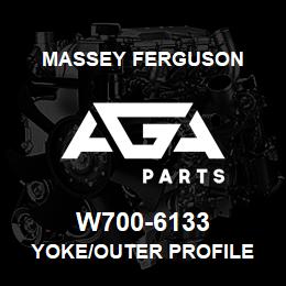 W700-6133 Massey Ferguson YOKE/OUTER PROFILE | AGA Parts