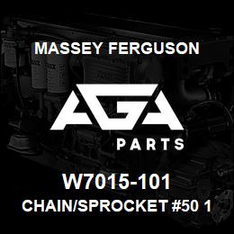 W7015-101 Massey Ferguson CHAIN/SPROCKET #50 16T 5 | AGA Parts