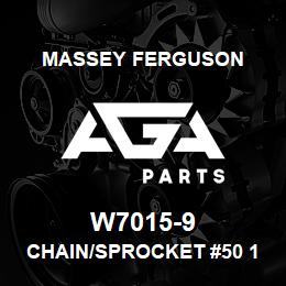 W7015-9 Massey Ferguson CHAIN/SPROCKET #50 19T 5 | AGA Parts