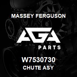 W7530730 Massey Ferguson CHUTE ASY | AGA Parts