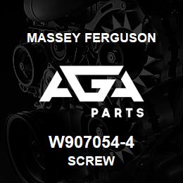 W907054-4 Massey Ferguson SCREW | AGA Parts