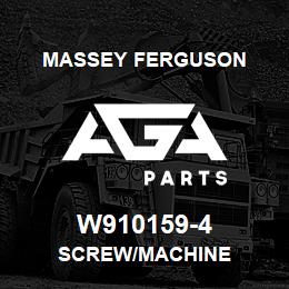 W910159-4 Massey Ferguson SCREW/MACHINE | AGA Parts