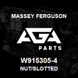 W915305-4 Massey Ferguson NUT/SLOTTED | AGA Parts