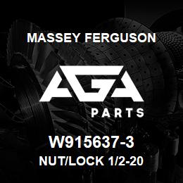 W915637-3 Massey Ferguson NUT/LOCK 1/2-20 | AGA Parts