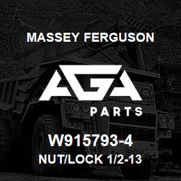 W915793-4 Massey Ferguson NUT/LOCK 1/2-13 | AGA Parts