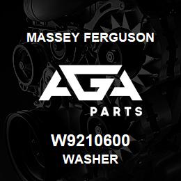 W9210600 Massey Ferguson WASHER | AGA Parts