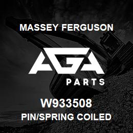 W933508 Massey Ferguson PIN/SPRING COILED | AGA Parts