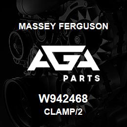 W942468 Massey Ferguson CLAMP/2 | AGA Parts