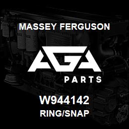 W944142 Massey Ferguson RING/SNAP | AGA Parts