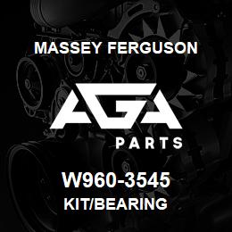 W960-3545 Massey Ferguson KIT/BEARING | AGA Parts