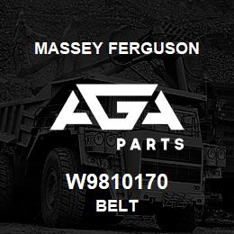 W9810170 Massey Ferguson BELT | AGA Parts