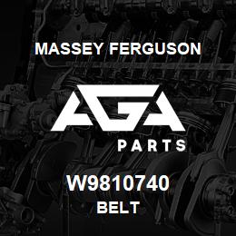 W9810740 Massey Ferguson BELT | AGA Parts