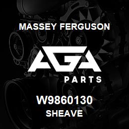 W9860130 Massey Ferguson SHEAVE | AGA Parts