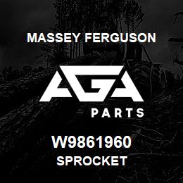 W9861960 Massey Ferguson SPROCKET | AGA Parts