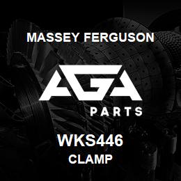 WKS446 Massey Ferguson CLAMP | AGA Parts