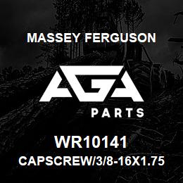 WR10141 Massey Ferguson CAPSCREW/3/8-16X1.75 | AGA Parts