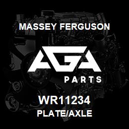 WR11234 Massey Ferguson PLATE/AXLE | AGA Parts