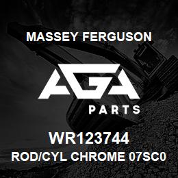 WR123744 Massey Ferguson ROD/CYL CHROME 07SC0114 | AGA Parts