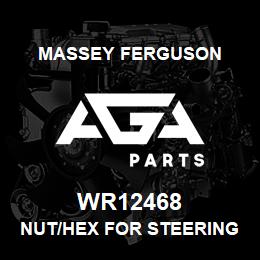 WR12468 Massey Ferguson NUT/HEX FOR STEERING WHL | AGA Parts