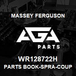 WR128722H Massey Ferguson PARTS BOOK-SPRA-COUPE 74 | AGA Parts