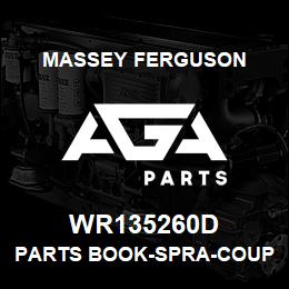 WR135260D Massey Ferguson PARTS BOOK-SPRA-COUPE 34 | AGA Parts