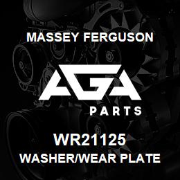 WR21125 Massey Ferguson WASHER/WEAR PLATE | AGA Parts