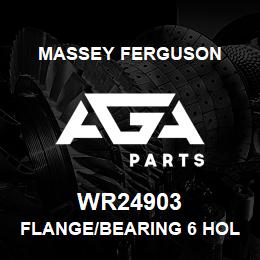 WR24903 Massey Ferguson FLANGE/BEARING 6 HOLE 50 | AGA Parts