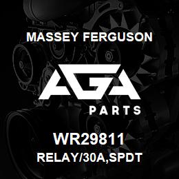 WR29811 Massey Ferguson RELAY/30A,SPDT | AGA Parts