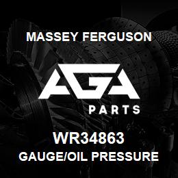 WR34863 Massey Ferguson GAUGE/OIL PRESSURE | AGA Parts