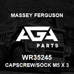 WR35245 Massey Ferguson CAPSCREW/SOCK M5 X 30 MM | AGA Parts