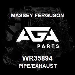 WR35894 Massey Ferguson PIPE/EXHAUST | AGA Parts