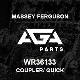 WR36133 Massey Ferguson COUPLER/ QUICK | AGA Parts