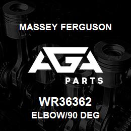 WR36362 Massey Ferguson ELBOW/90 DEG | AGA Parts