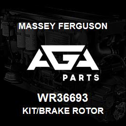 WR36693 Massey Ferguson KIT/BRAKE ROTOR | AGA Parts