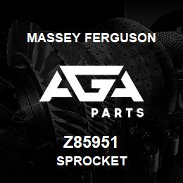 Z85951 Massey Ferguson SPROCKET | AGA Parts