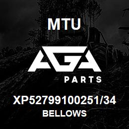 XP52799100251/34 MTU BELLOWS | AGA Parts