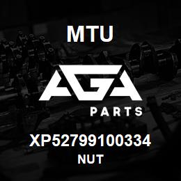 XP52799100334 MTU NUT | AGA Parts