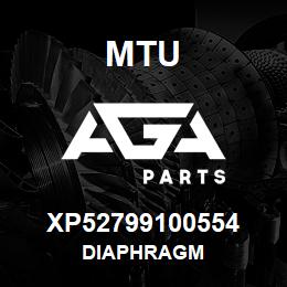 XP52799100554 MTU DIAPHRAGM | AGA Parts