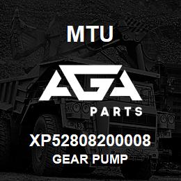 XP52808200008 MTU GEAR PUMP | AGA Parts