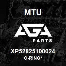 XP52825100024 MTU O-Ring* | AGA Parts