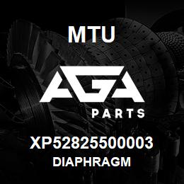 XP52825500003 MTU DIAPHRAGM | AGA Parts