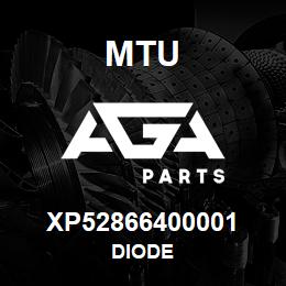 XP52866400001 MTU DIODE | AGA Parts