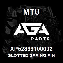 XP52899100092 MTU Slotted Spring Pin | AGA Parts