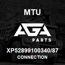 XP52899100340/87 MTU CONNECTION | AGA Parts