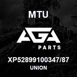 XP52899100347/87 MTU UNION | AGA Parts