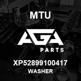 XP52899100417 MTU WASHER | AGA Parts